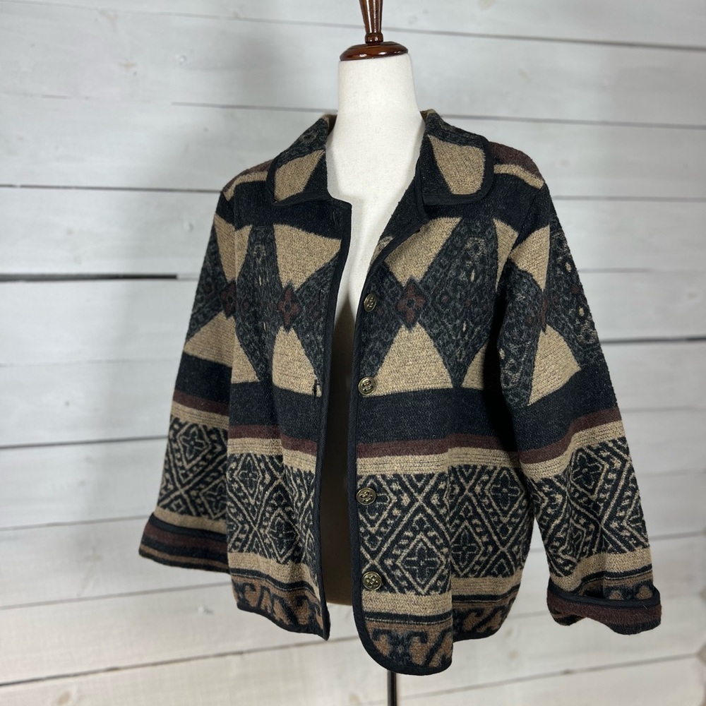 Vintage western style jacket womens